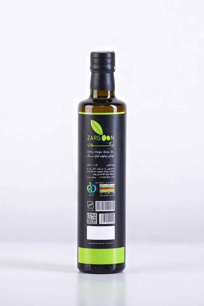 روغن زیتون فرابکر ۵۰۰ گرمی زرگون - Image 2