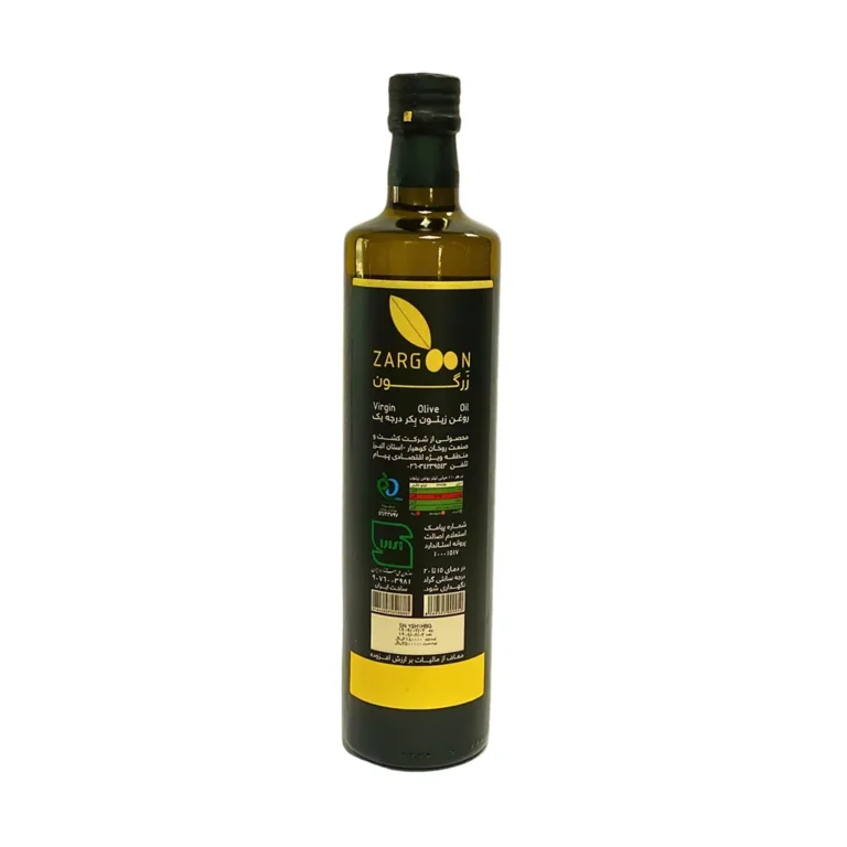 روغن زیتون بکر 750 گرمی زرگون - Image 2